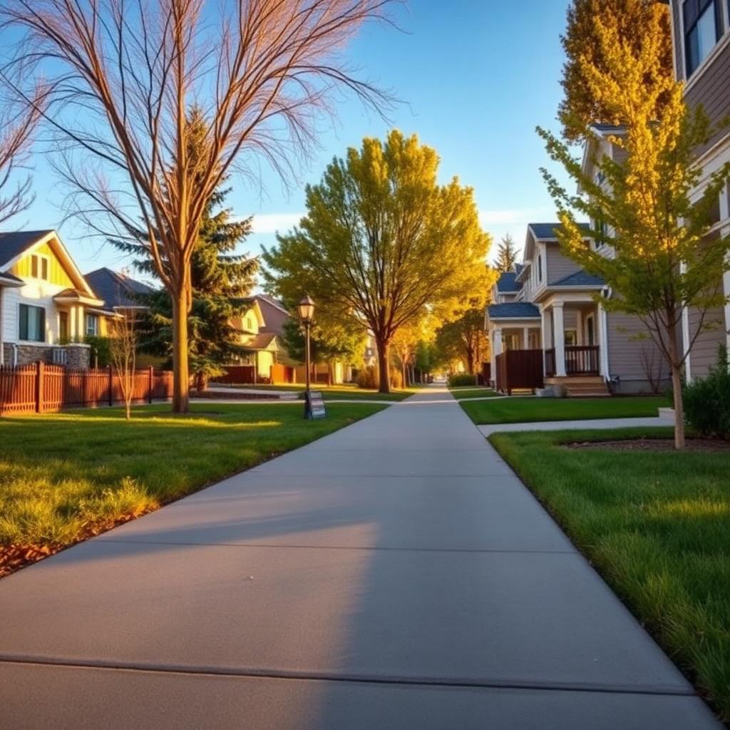 SiteWorx Concrete Calgary sidewalks project